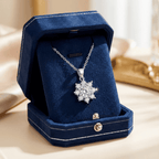 Claudina-Nell hópehely ékszer szett whitegold