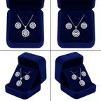 Smoon Jolienne ékszer szett whitegold