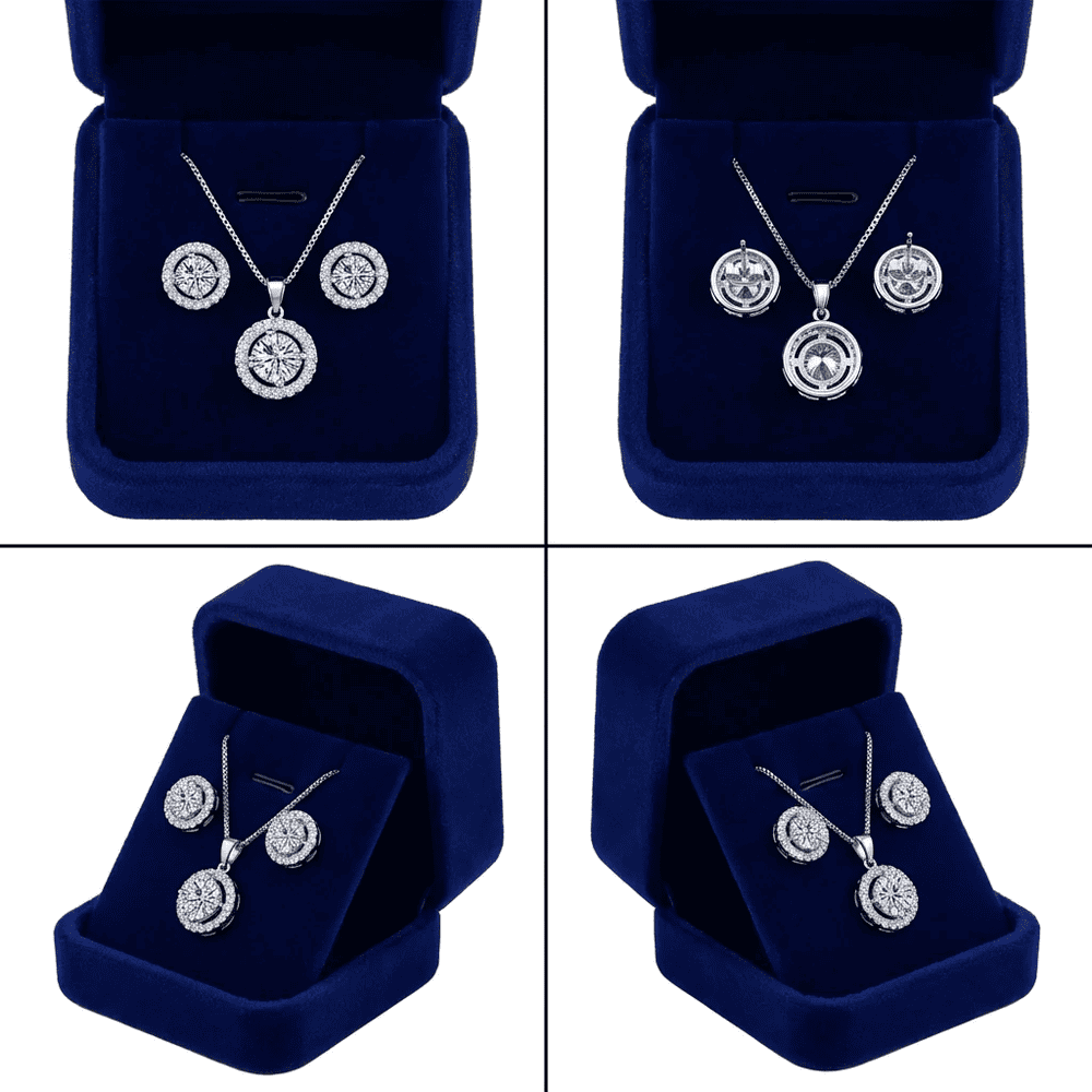 Smoon Jolienne ékszer szett whitegold