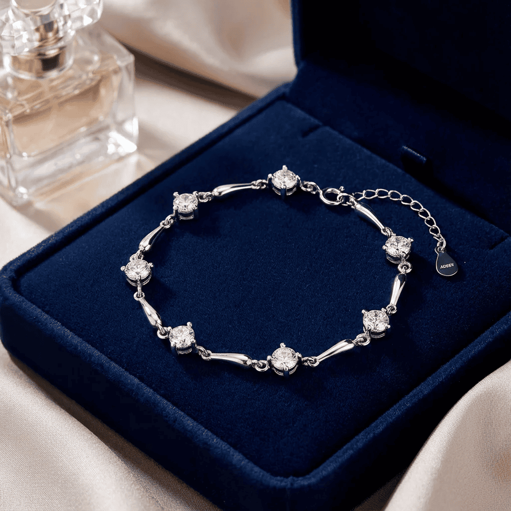 Alexis női karkötő whitegold