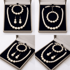 Smoon Miralyn gyöngy ékszer szett gold