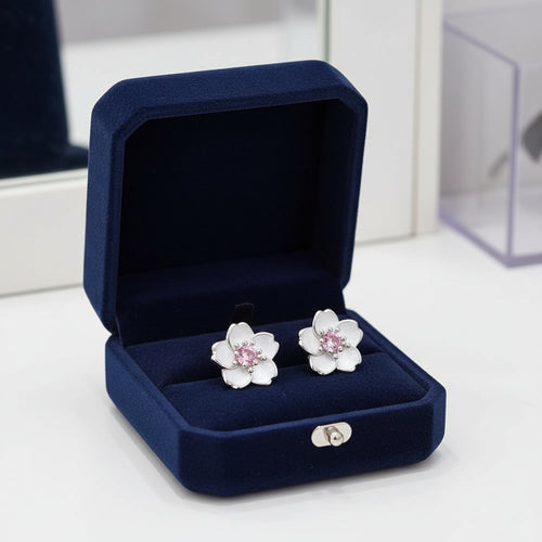 Concetta fülbevaló pink