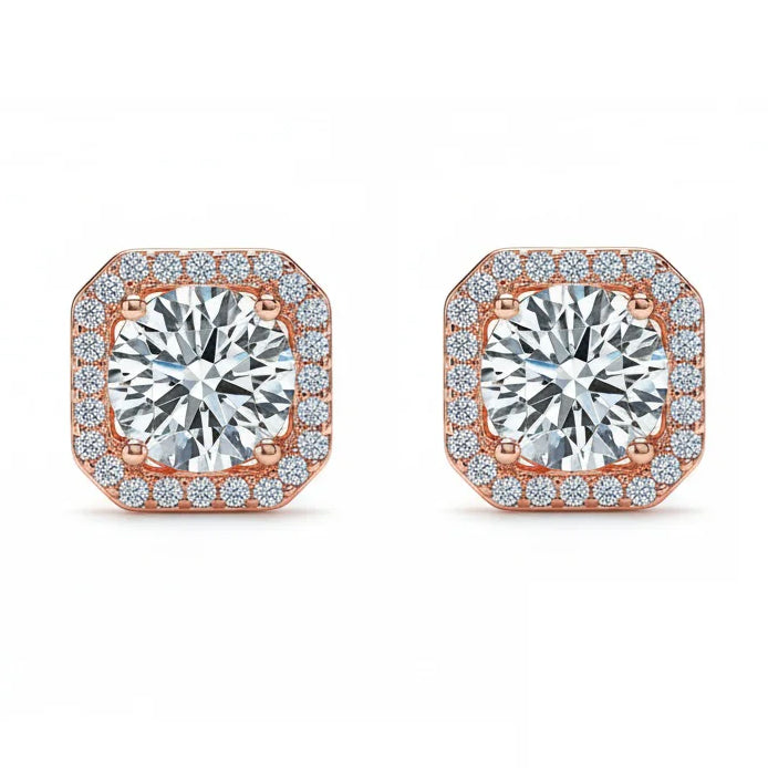 Fabiana fülbevaló rosegold