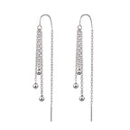 Amel női fülbevaló whitegold