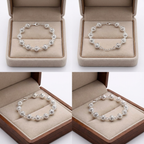 Laetitia ezüstös női karkötő