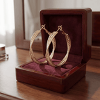 Assia női fülbevaló gold