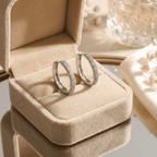 Shinee fülbevaló whitegold