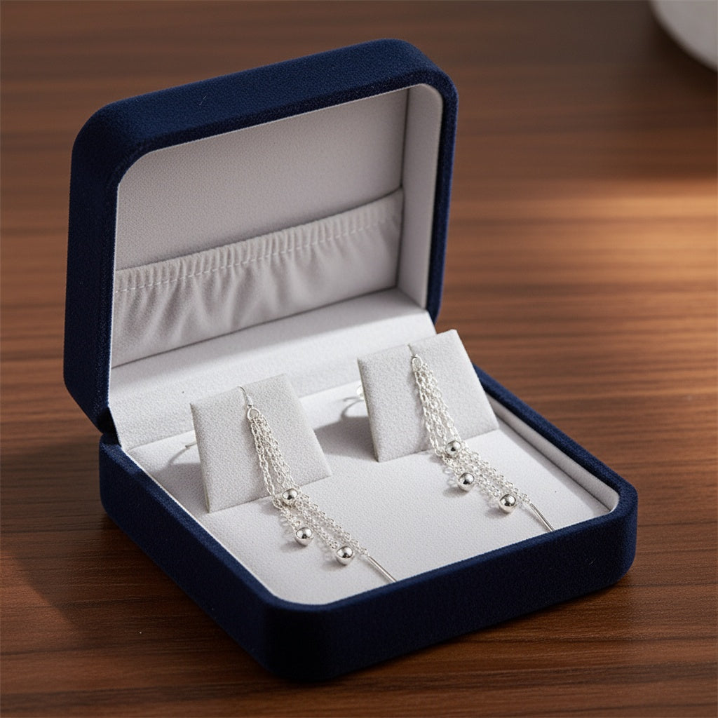 Amel női fülbevaló whitegold