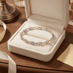 Louison női karkötő whitegold-multicolor