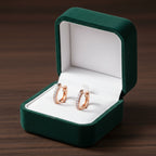 Aurora fülbevaló rosegold