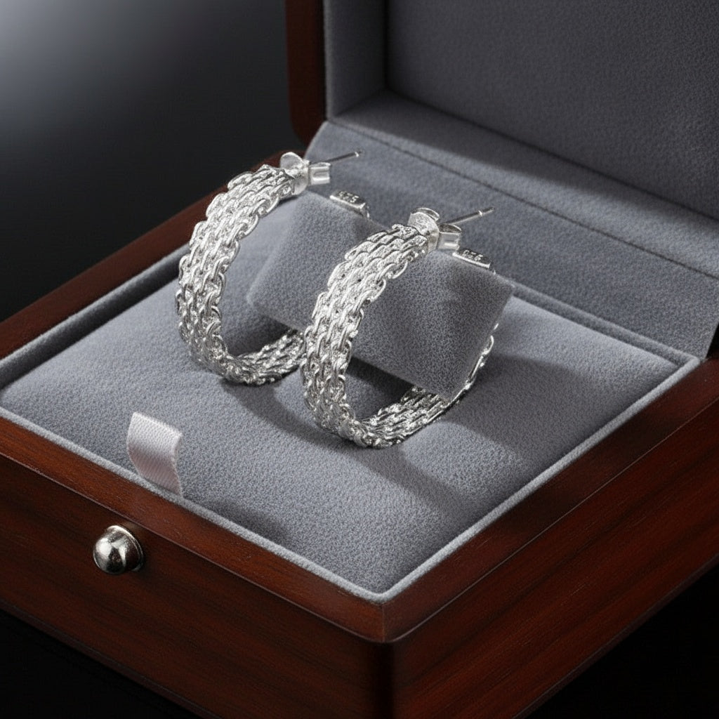 Candice női fülbevaló whitegold