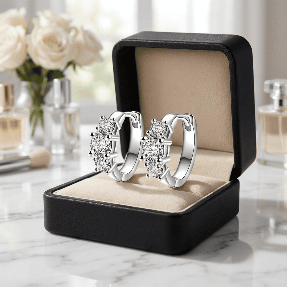 Lya női fülbevaló whitegold