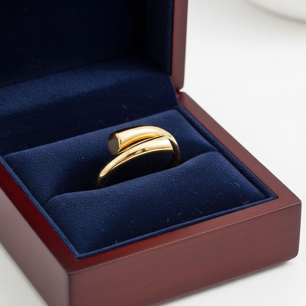Genesis női gyűrű gold (állítható méret)