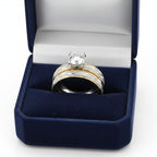 Marion dupla titánium gyűrű bicolor