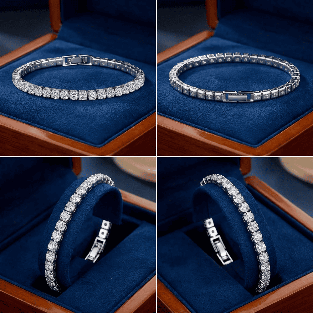 Nayla női karkötő whitegold