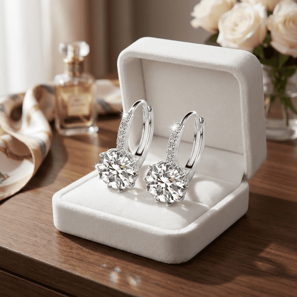 Alizee női fülbevaló whitegold-fehér