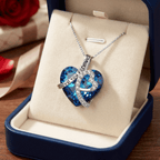 Ambrine női nyaklánc whitegold