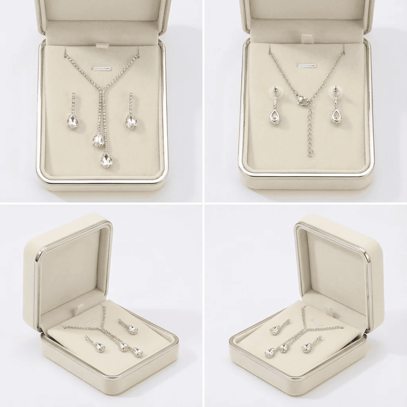 Smoon Novelle ékszer szett whitegold