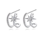 Louanne női fülbevaló whitegold