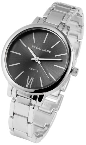 Excellanc 0113 fémszíjas női karóra whitegold-black