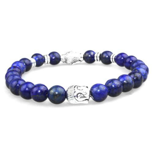 Lapis lazuli Buddha karkötő