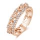 Ita állítható méretű gyűrű rosegold