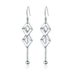 Mila fülbevaló whitegold