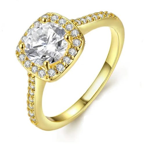 Dulce kristályos gyűrű gold - 51,8 mm